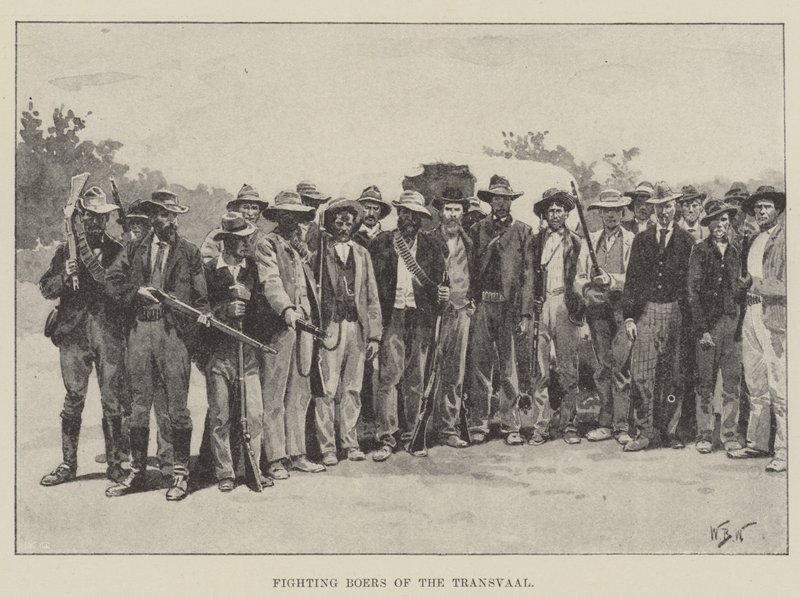 Luchando contra los bóers del Transvaal de William Barnes Wollen