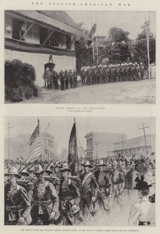 La Guerra Hispanoamericana de William Barnes Wollen