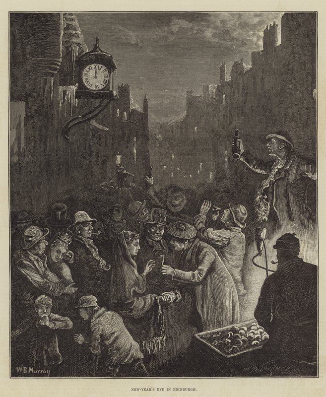 Nochevieja en Edimburgo de William Bazett Murray