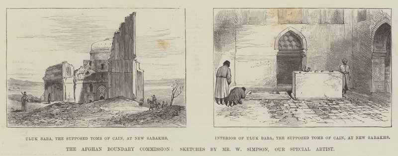 La Comisión de Fronteras de Afganistán de William Crimea Simpson