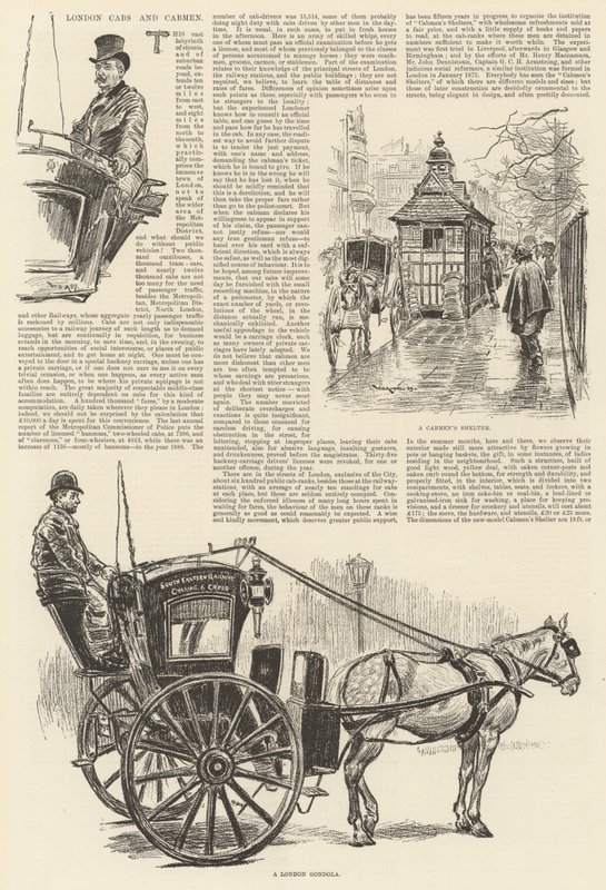 Taxis y taxistas de Londres de William Douglas Almond