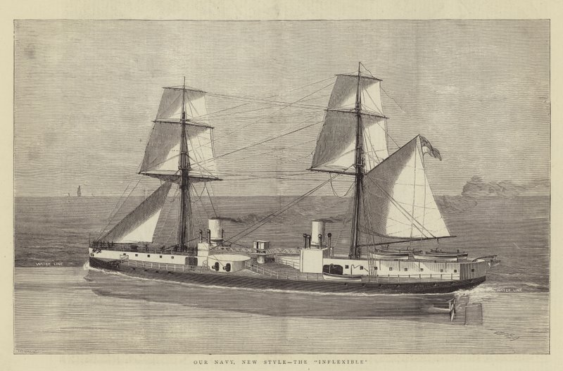 Nuestra Marina, Nuevo Estilo, el Inflexible de William Edward Atkins