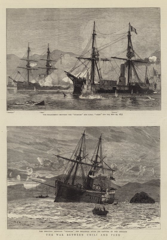 La Guerra entre Chile y Perú de William Edward Atkins