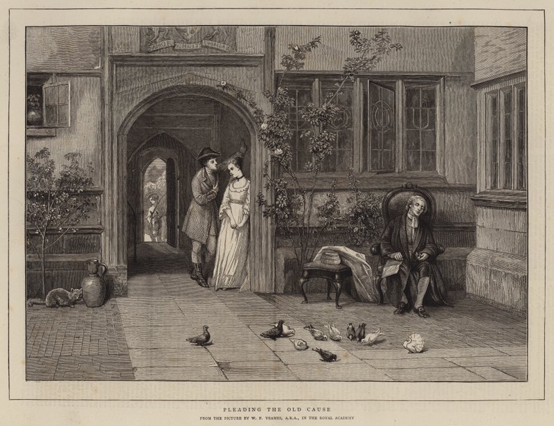 Defendiendo la Vieja Causa de William Frederick Yeames