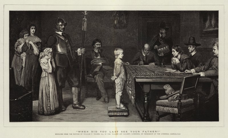 ¿Cuándo fue la última vez que viste a tu padre? de William Frederick Yeames