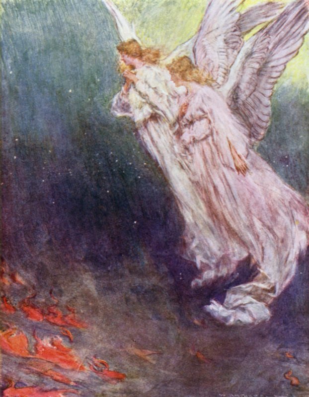Los dos ángeles de William Hatherell