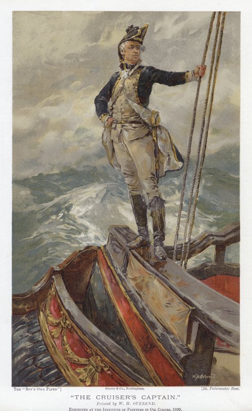El Capitán de los Cruceros de William Heysham after Overend
