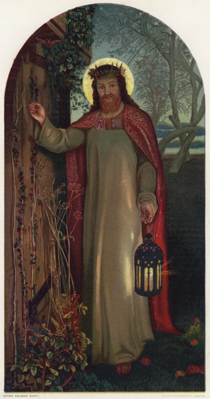 La luz del mundo de William Holman Hunt