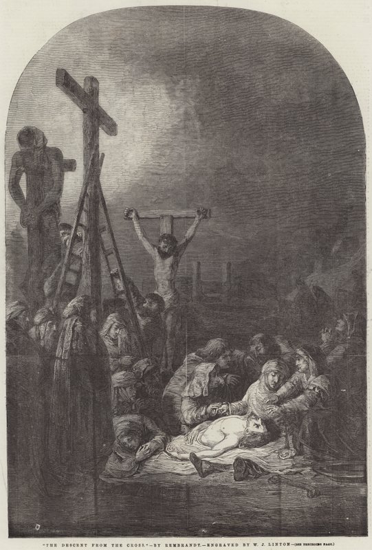 El Descendimiento de la Cruz de William James Linton