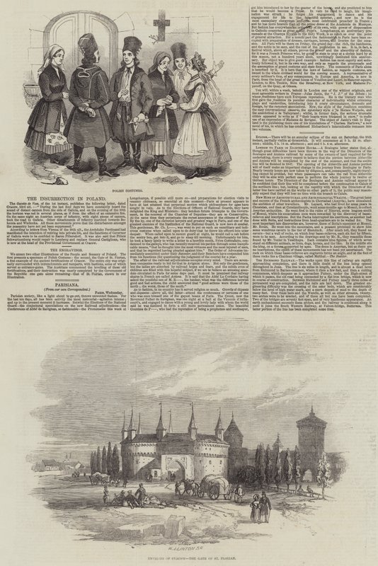 La insurrección en Polonia de William James Linton