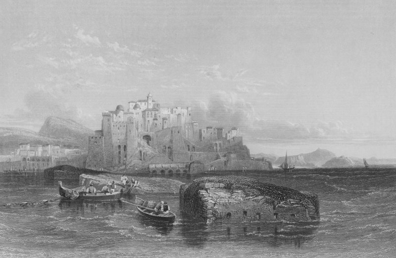 Pozzuolo, la Antigua Puteoli, el Lugar de Desembarco de San Pablo de William Leighton Leitch