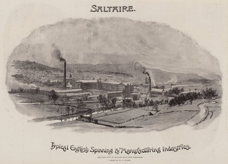 Anuncio, Saltaire de William Lionel Wyllie