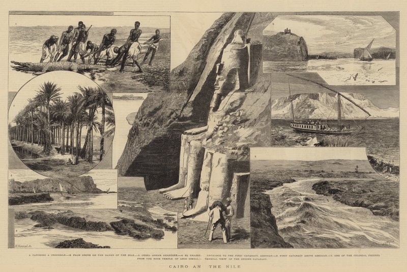 El Cairo y el Nilo de William Lionel Wyllie