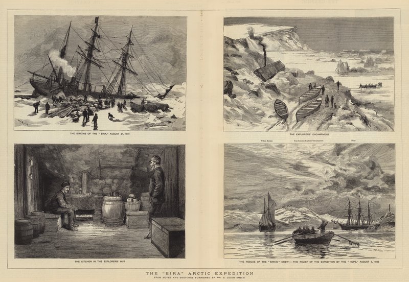 La expedición ártica de Eira de William Lionel Wyllie