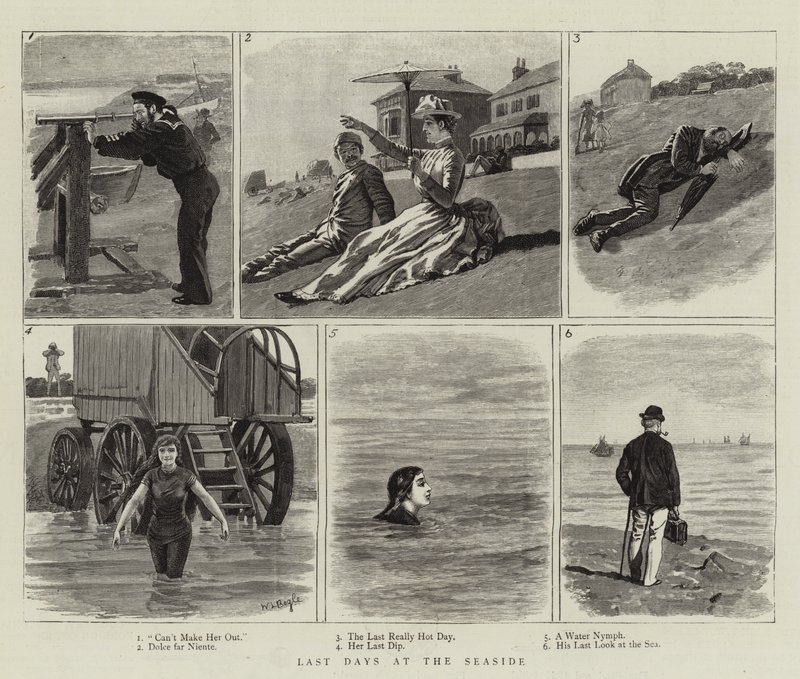 Últimos días en la playa de William Lockhart Bogle