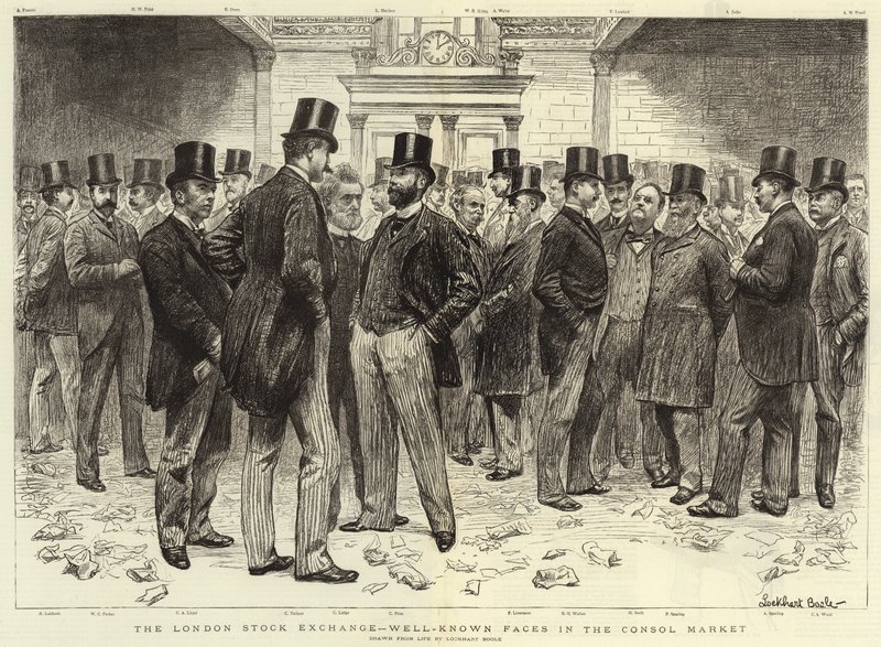 La Bolsa de Valores de Londres, Caras conocidas en el mercado de Consol de William Lockhart Bogle