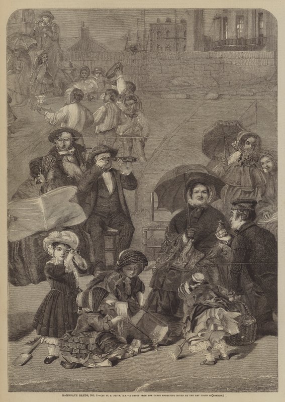 Arenas de Ramsgate, No 3 de William Powell Frith