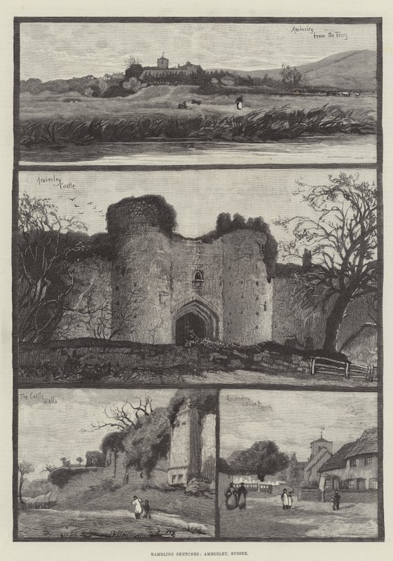 Bocetos ambulantes, Amberley, Sussex de William Rainey
