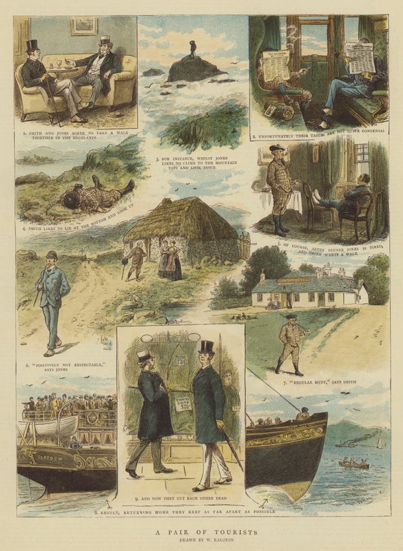 Un par de turistas de William Ralston