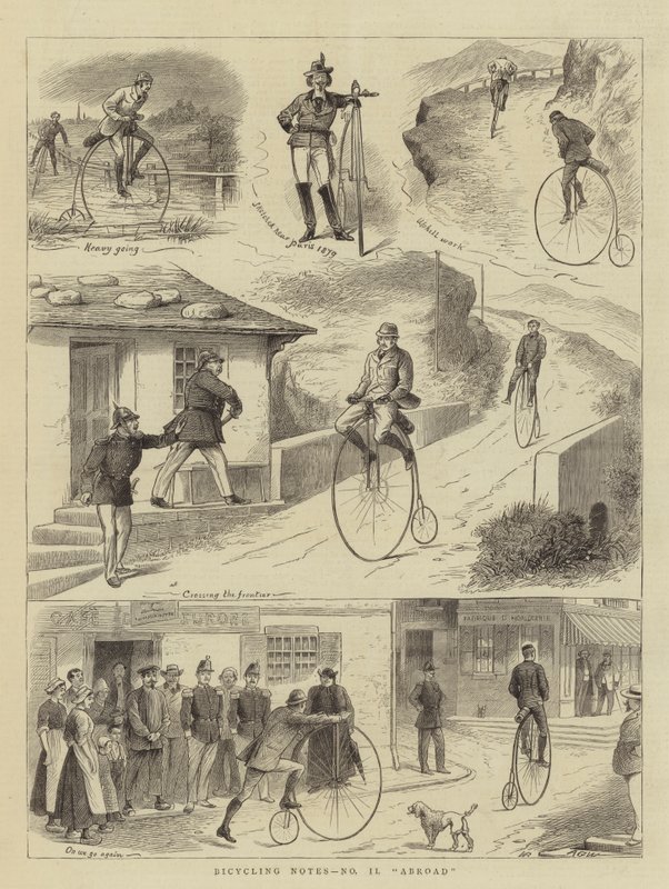 Notas de Ciclismo, No II, en el Extranjero de William Ralston