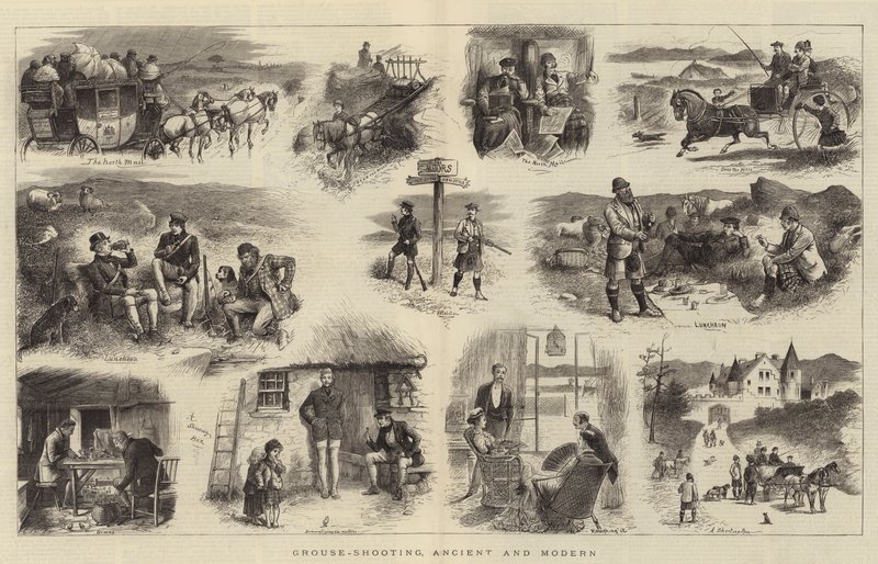 Caza de Urogallos, Antigua y Moderna de William Ralston