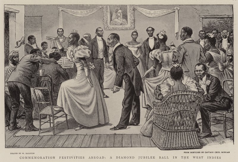 Baile del Jubileo en las Indias Occidentales de William Ralston