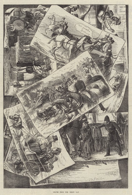 Hojas del Día del Derby de William Ralston