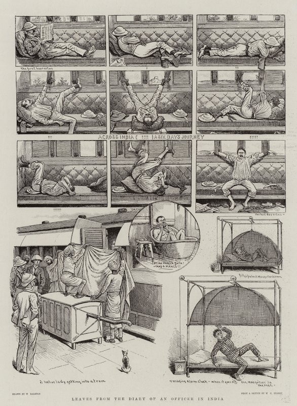 Hojas del diario de un oficial en India de William Ralston