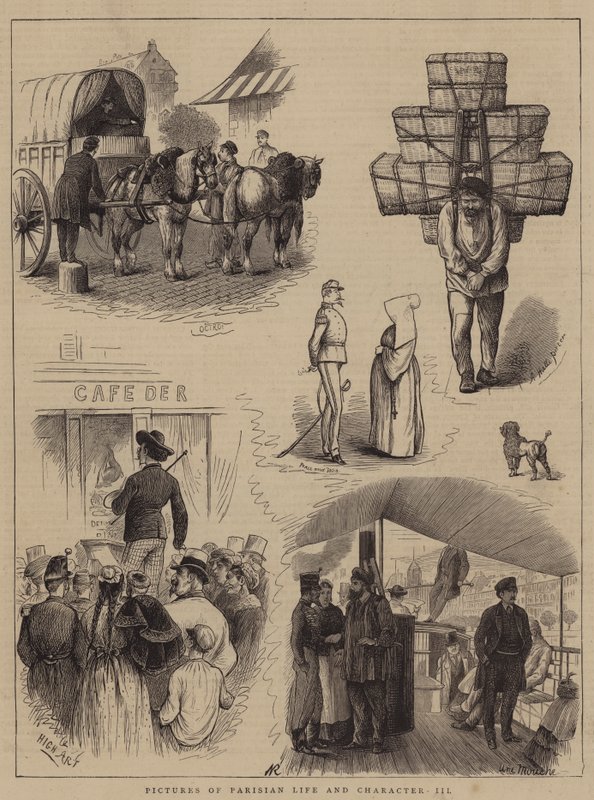 Imágenes de la vida y el carácter parisinos, II de William Ralston