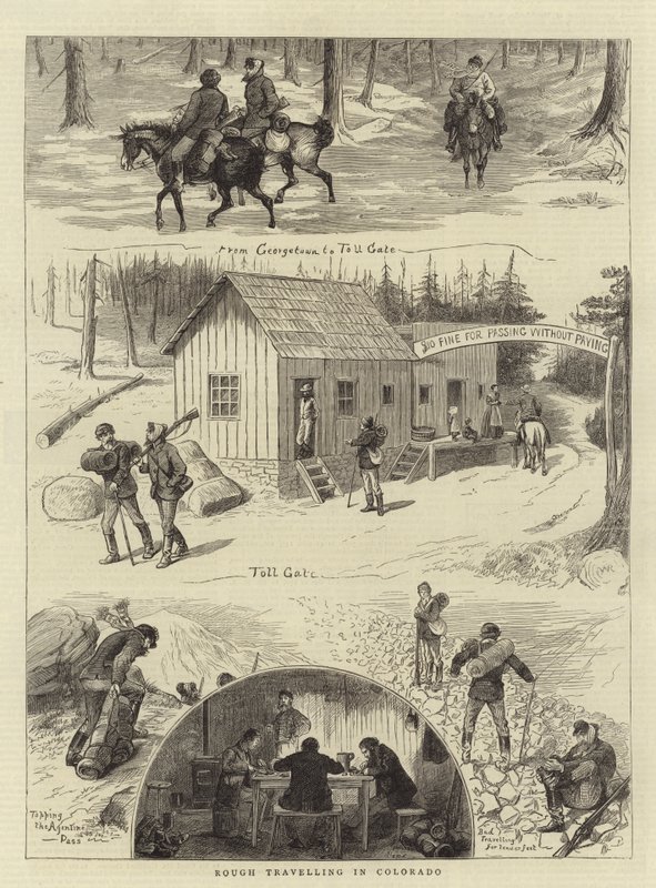 Viaje difícil en Colorado de William Ralston