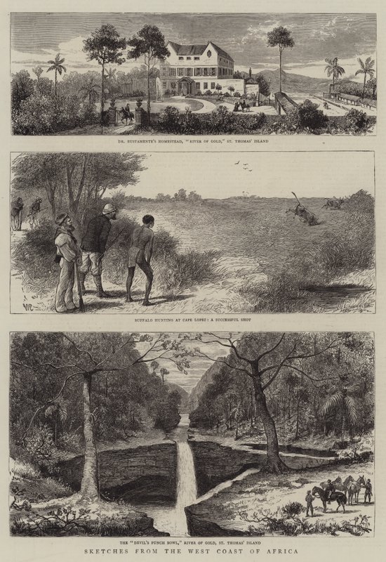 Bocetos de la Costa Oeste de África de William Ralston