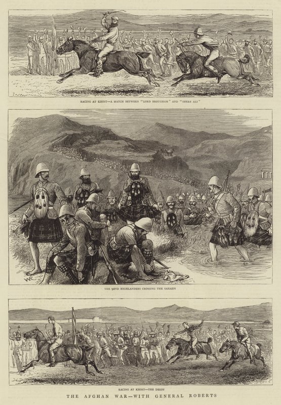 La guerra afgana, con el General Roberts de William Ralston