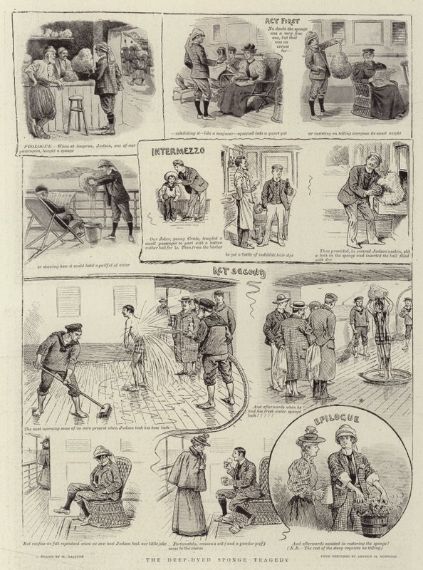 La Tragedia de la Esponja Teñida de William Ralston