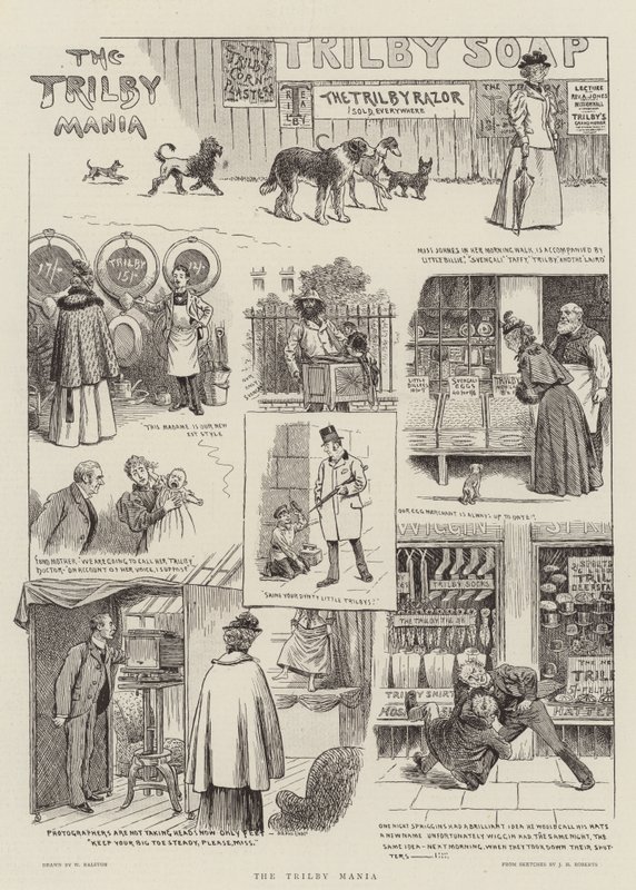 La manía de Trilby de William Ralston
