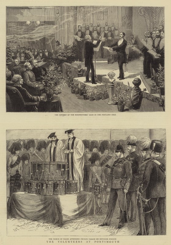 Los voluntarios en Portsmouth de William Ralston