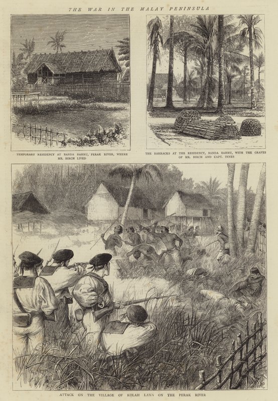 La guerra en la península malaya de William Ralston