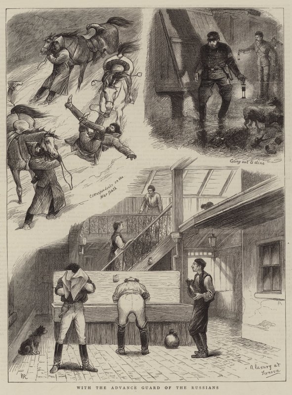 Con la Guardia Avanzada de los Rusos de William Ralston