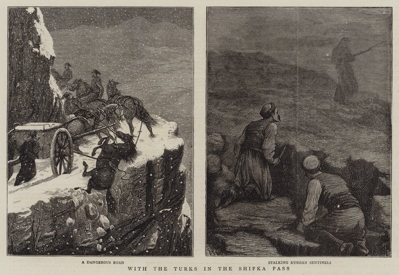 Con los turcos en el paso de Shipka de William Ralston