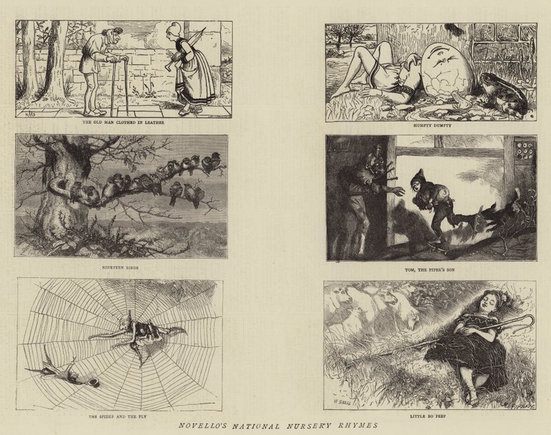 Las rimas infantiles nacionales de Novello de William Small