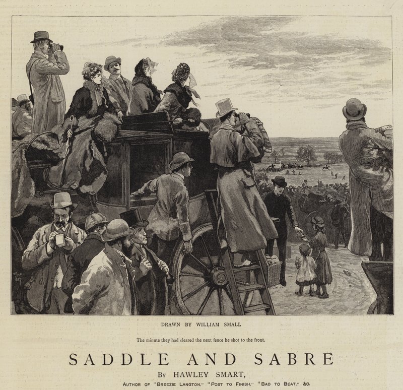 Silla de montar y sable de William Small
