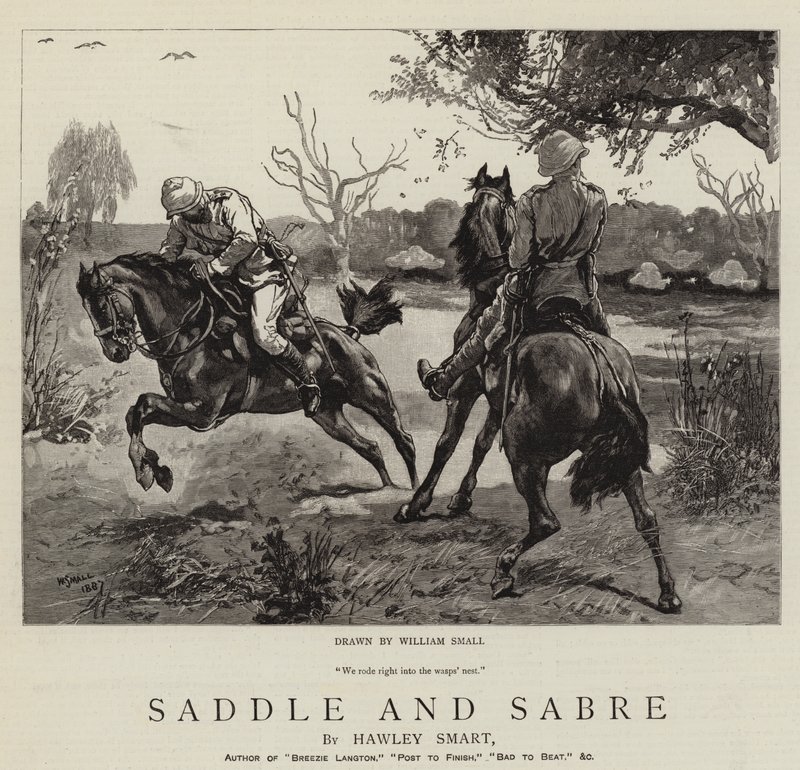 Silla de Montar y Sable de William Small