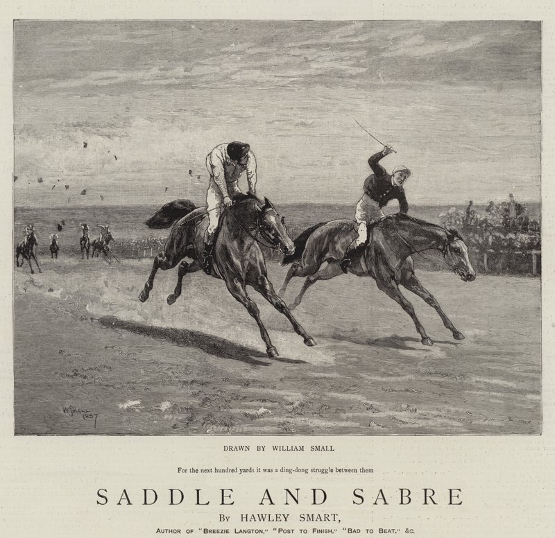 Silla de montar y sable de William Small