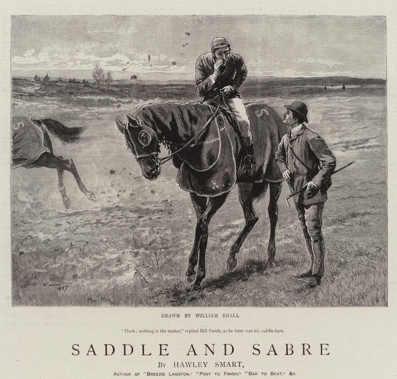 Silla de montar y sable de William Small