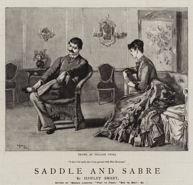 Silla de montar y sable de William Small