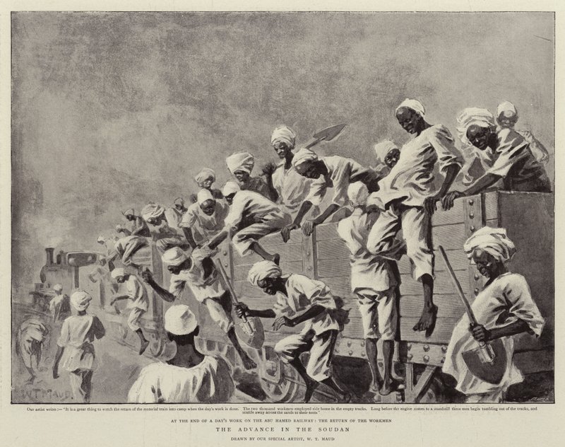 El avance en Sudán de William T. Maud