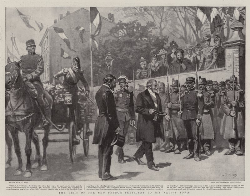 La visita del nuevo presidente francés a su ciudad natal de William T. Maud