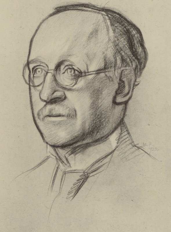 Sir Edwin Lutyens, RA (lito) de William (after) Rothenstein