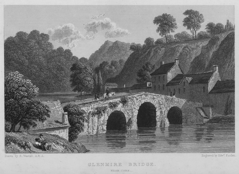 Puente de Glenmire, cerca de Cork de William (after) Westall
