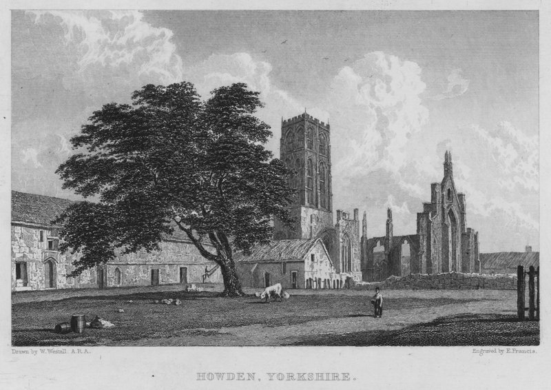 Howden, Yorkshire (grabado) de William (after) Westall
