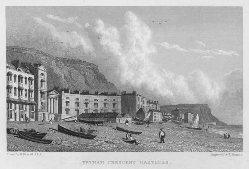 Pelham Crescent, Hastings de William (after) Westall
